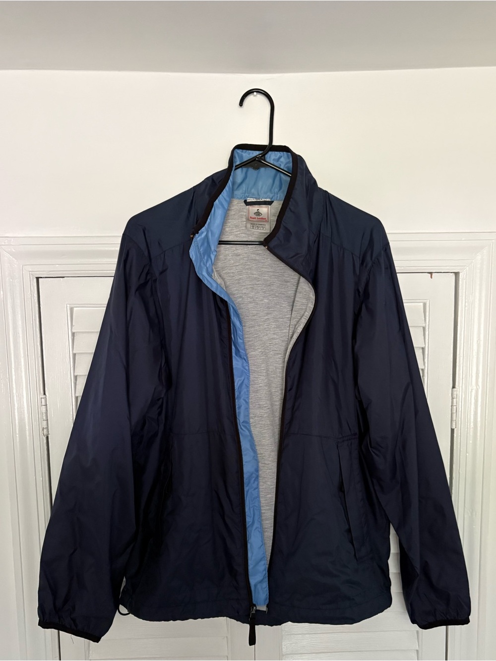 FOOTLOCKER Unisex Navy Lightweight Windbreaker Jacket